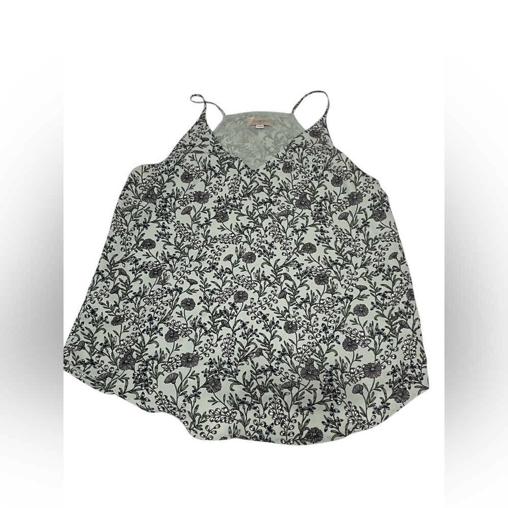 Ann Taylor LOFT Floral Tank Top